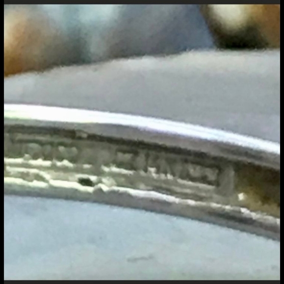 14 K Pink Princess Cut Solitaire Ring EUC Stamped - Picture 5 of 6